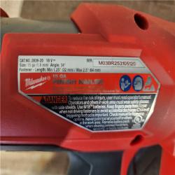 HOUSTON LOCATION - AS-IS Milwaukee FUEL 18-Volt Lithium-Ion Brushless Cordless Gen II 15-Gauge Angled Finish Nailer (Tool-Only)