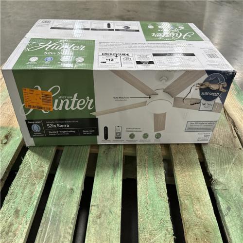 California AS-IS Hunter 52 in. Sierra Ceiling Fan