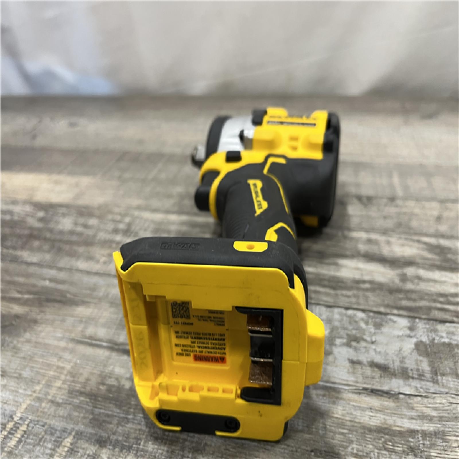 AS-IS DEWALT ATOMIC 20V MAX Cordless Brushless 1/2 in. Variable Speed Impact Wrench (Tool Only)