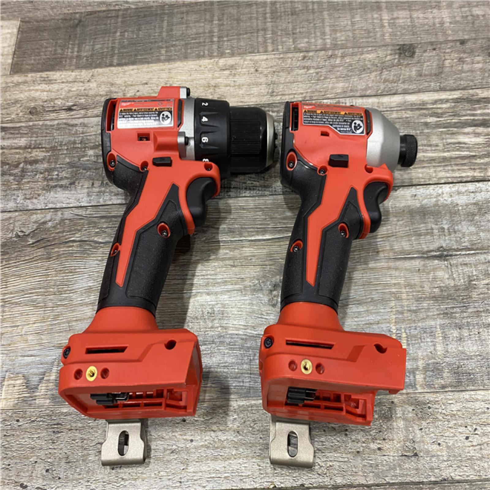 AS-IS Milwaukee 18V Lithium-Ion Brushless Cordless Compact Drill/Impact Combo Kit