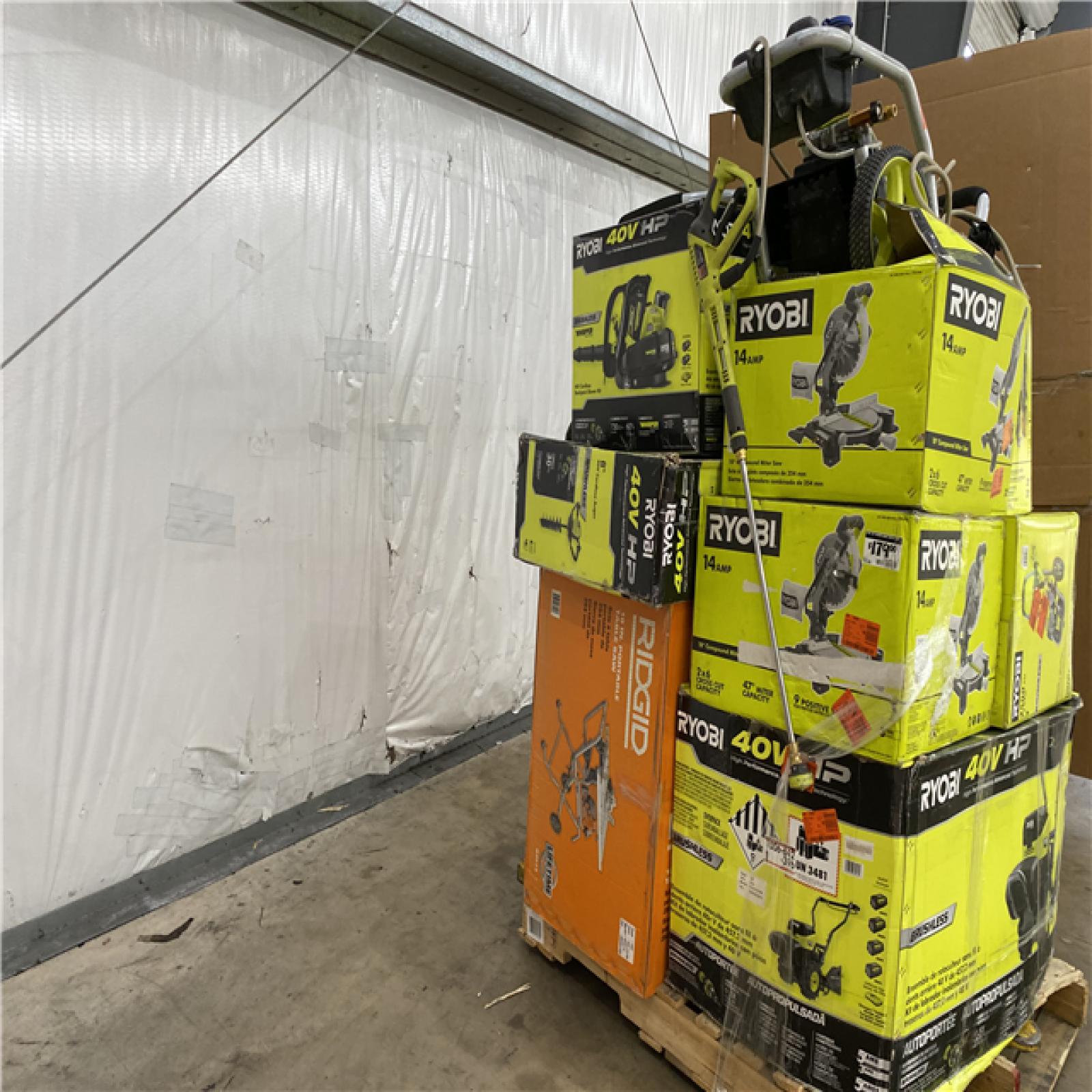 Houston Location - AS-IS Tool Pallet