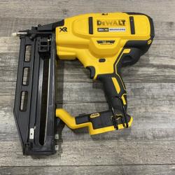 AS-IS DEWALT 20V MAX XR 16-Gauge Lithium-Ion Cordless Finish Nailer (Tool Only)