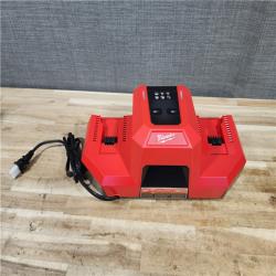 HOUSTON LOCATION - AS-IS (APPEARS LIKE NEW) Milwaukee M18 18V Dual Bay Simultaneous Super Charger (CHARGER ONLY)
