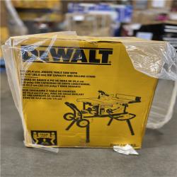 NEW! - DEWALT 15 Amp Corded 10 in. Job Site Table Saw with Rolling Stand