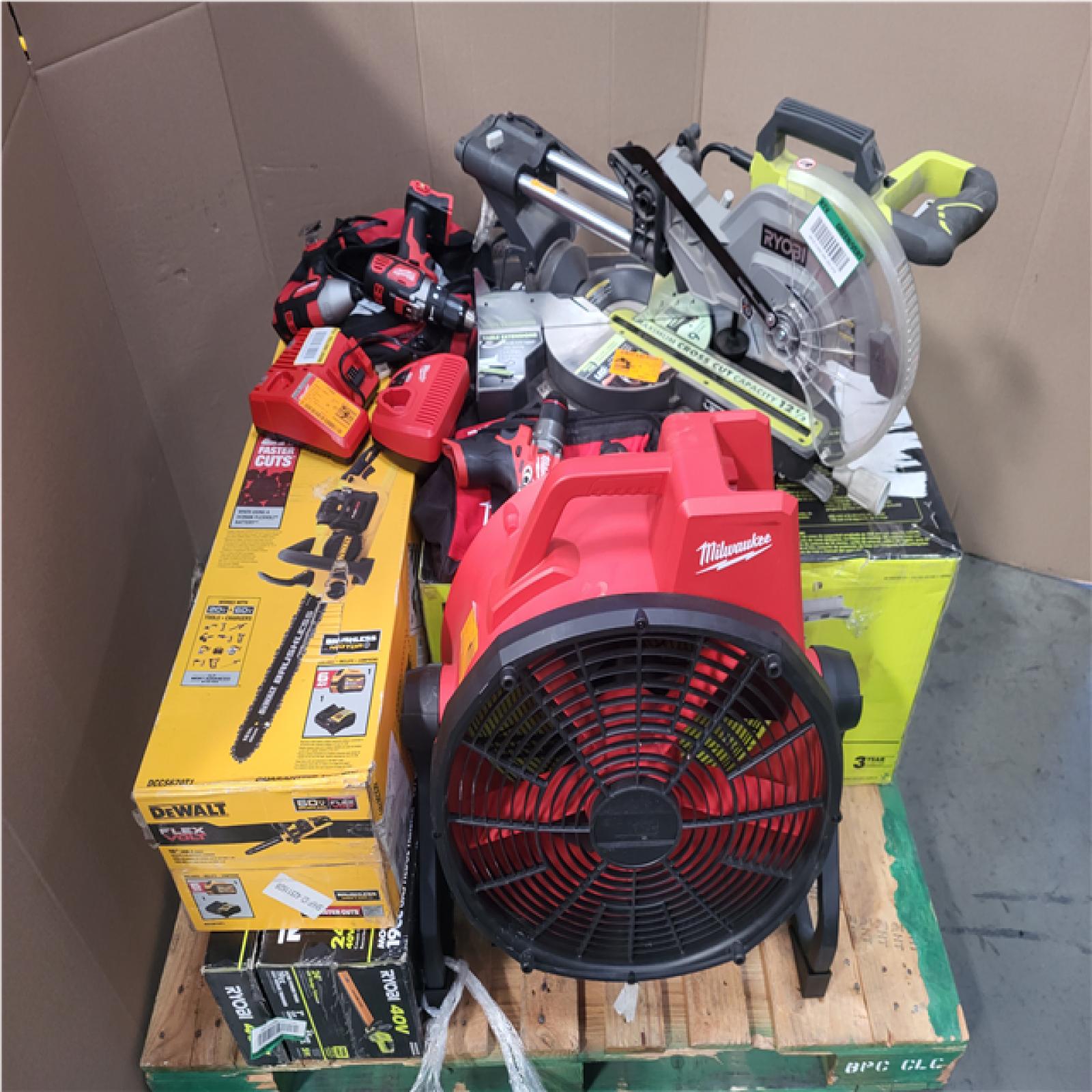 CALIFORNIA AS-IS TOOL PALLET