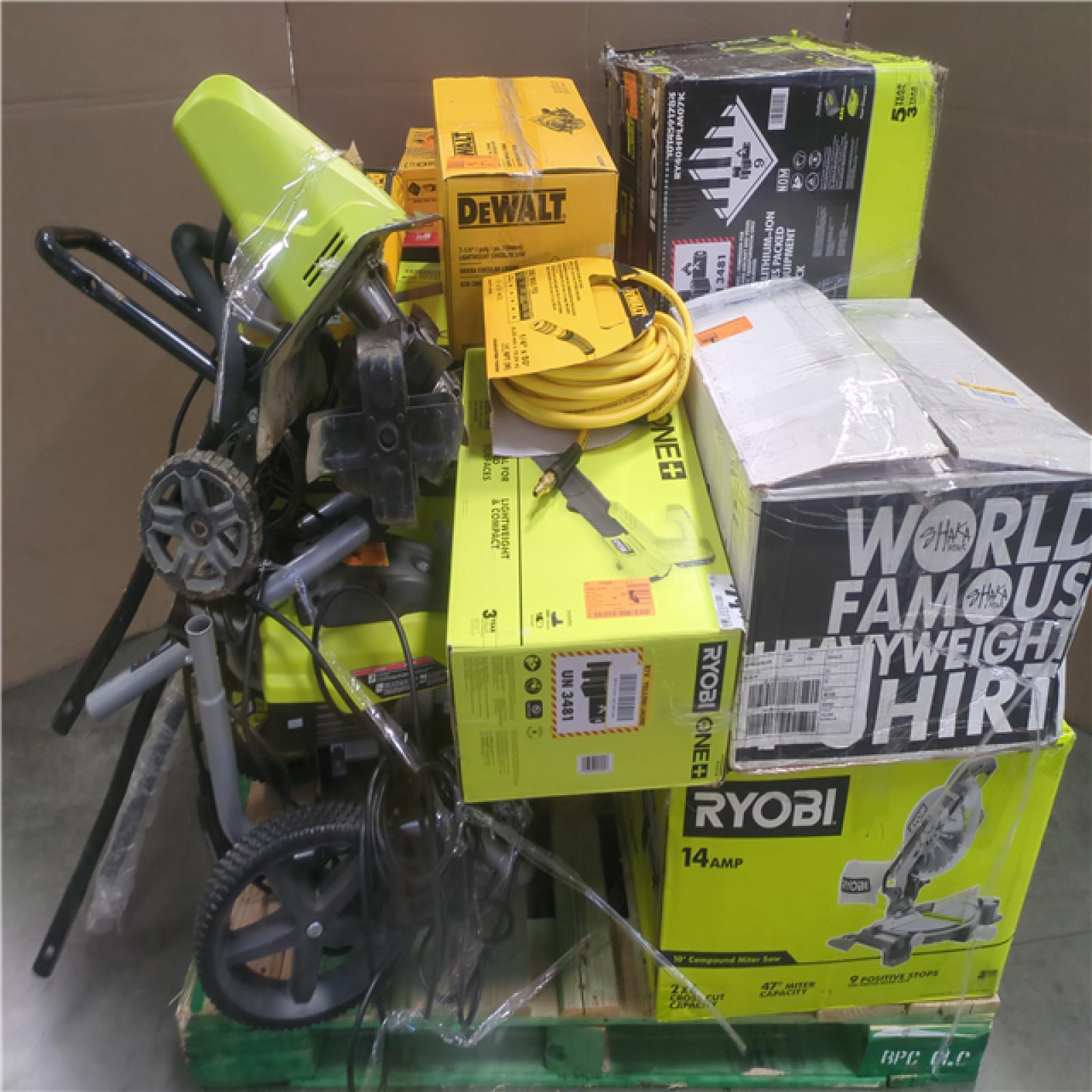 CALIFORNIA AS-IS TOOL PALLET