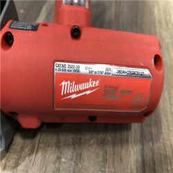 AS-IS Milwaukee  FUEL 12V Lithium-Ion Brushless Cordless 3 in. Cut Off Saw (Tool-Only)