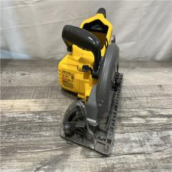AS-IS DEWALT FLEXVOLT 60V MAX Cordless Brushless 7-1/4 in. Wormdrive Style Circular Saw (Tool Only)