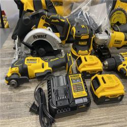 AS-IS DEWALT 20V Lithium-Ion Cordless 8-Tool Combo Kit
