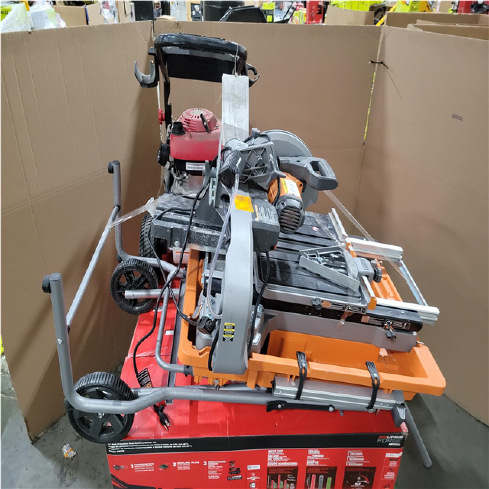 CALIFORNIA AS-IS OUTDOOR POWER EQUIPMENT