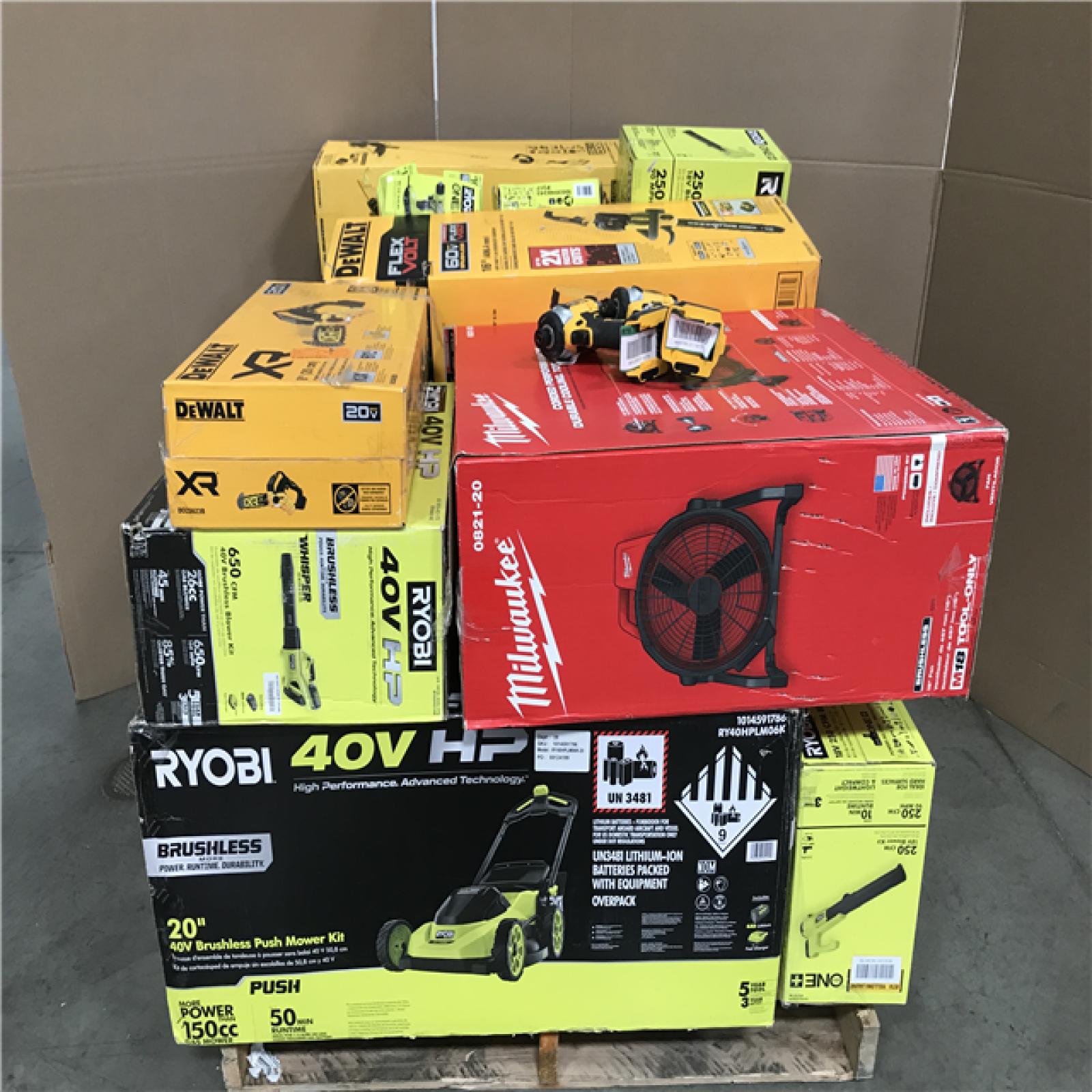 CALIFORNIA AS-IS TOOL PALLET