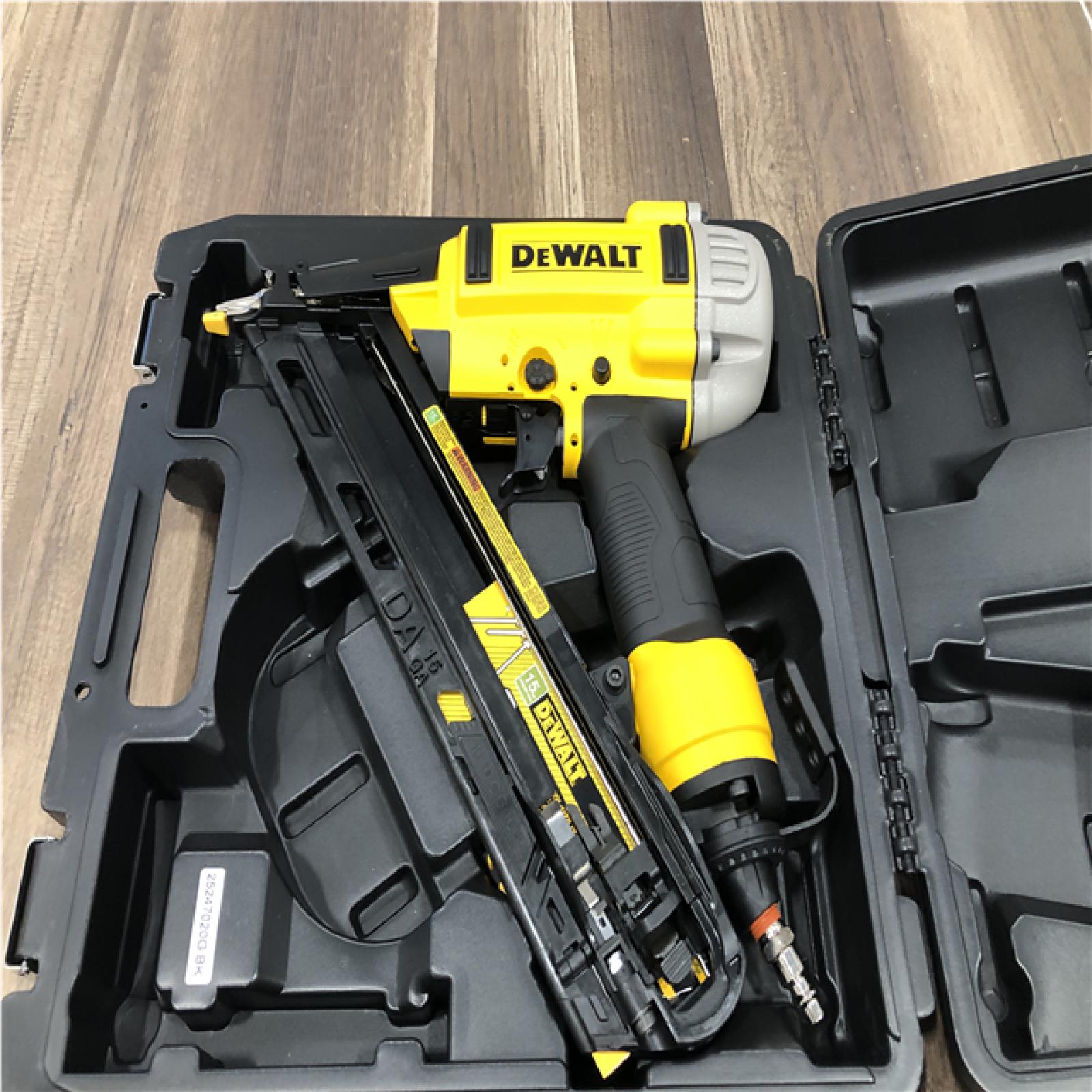 AS-IS Dewalt-DWFP72155 15 Gauge Precision Point Finish Nailer