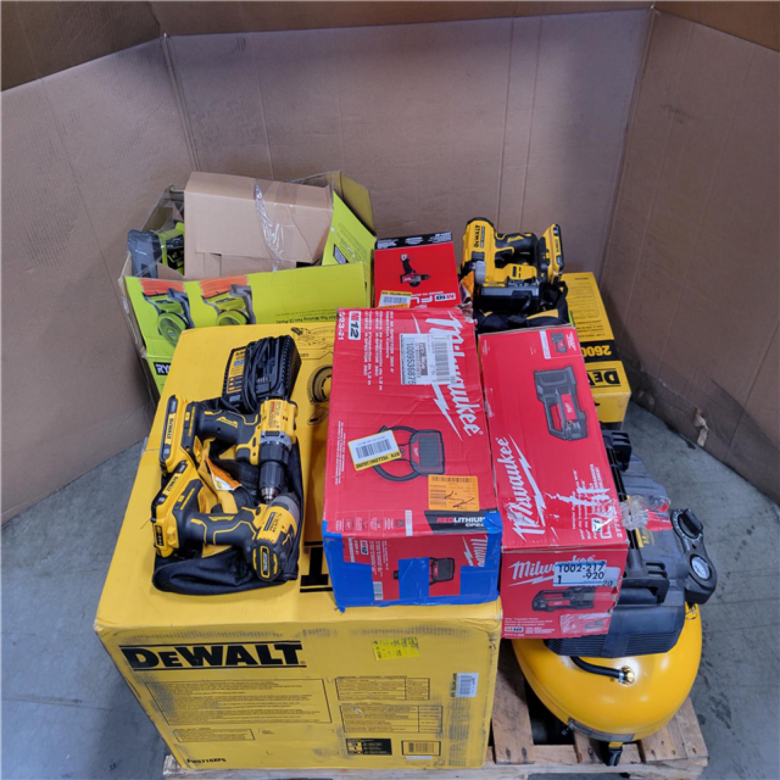 CALIFORNIA AS-IS TOOL PALLET