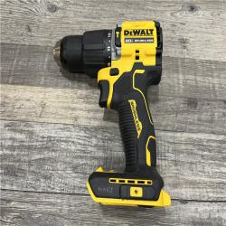 AS-IS DEWALT ATOMIC 20V Lithium-Ion Cordless 1/2 in. Hammer Drill Kit