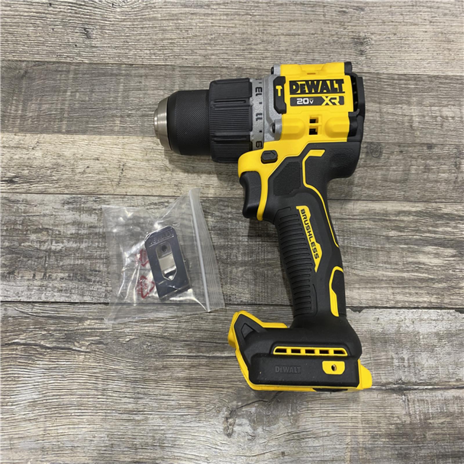 AS-IS DEWALT 20V Compact Cordless 1/2 in. Hammer Drill (Tool-Only)