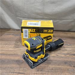 AS-IS DEWALT 20V MAX XR Brushless Cordless 1/4 Sheet Variable Speed Sander (Tool Only)