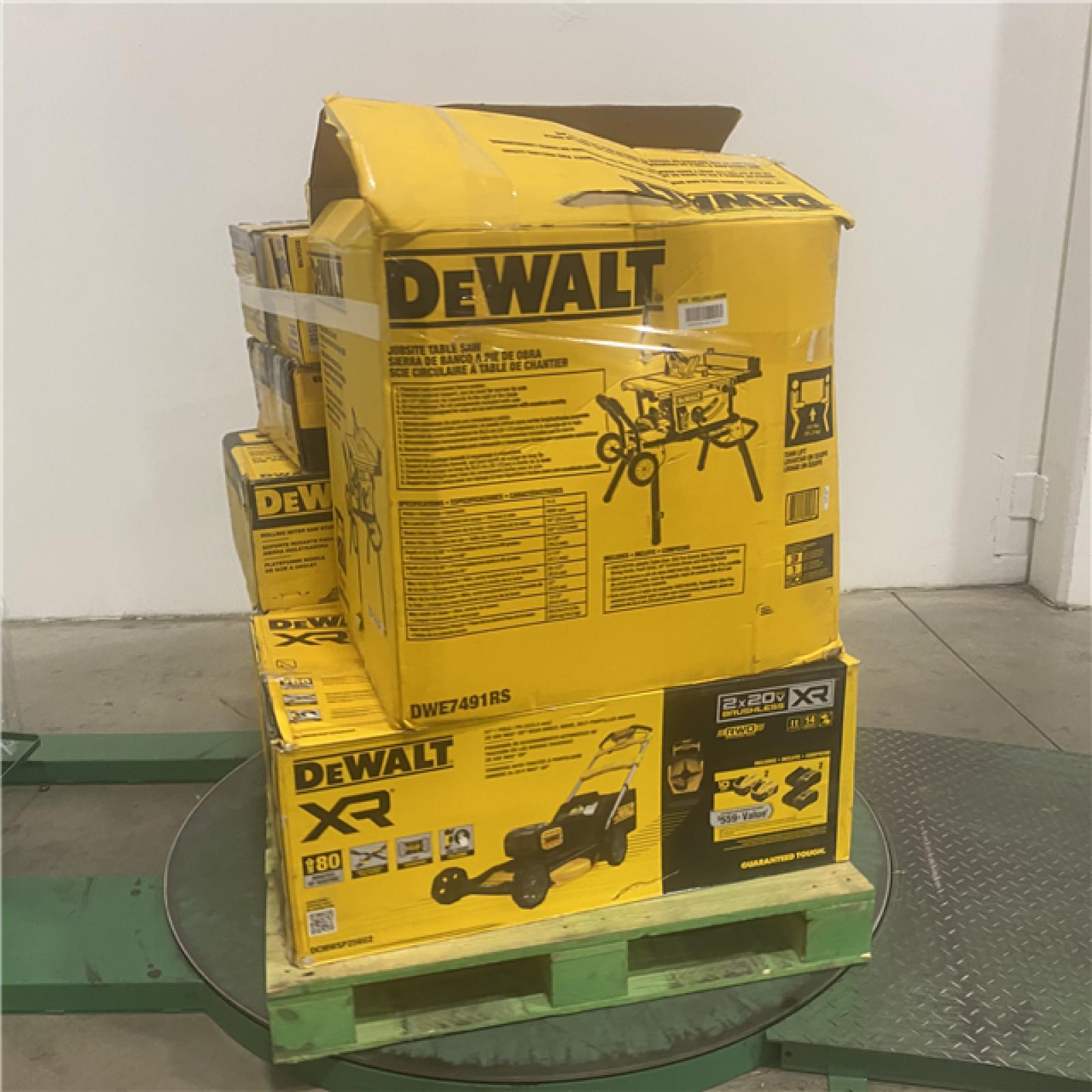 Dallas Location - As-Is DEWALT Tool Pallet