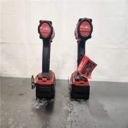 AS-IS- Milwaukee FUEL 18V Lithium-Ion Brushless Cordless Hammer Drill and Impact Driver Combo Kit (2-Tool) with 2 Batteries