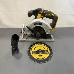 AS-IS - DeWALT 20V Max Brushless 6.5 Cordless Circular Saw (TOOL ONLY)