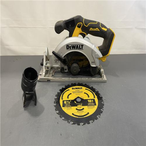 AS-IS - DeWALT 20V Max Brushless 6.5 Cordless Circular Saw (TOOL ONLY)