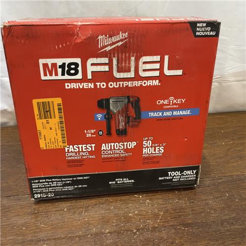 NEW Milwaukee 2915-20 M18 FUEL 18-Volt Lithium-Ion Brushless Cordless SDS-Plus 1-1/8 in. Rotary Hammer Drill (Tool-Only)