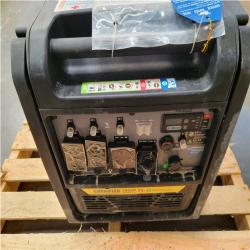CALIFORNIA AS-IS CHAMPION 6 500/5 250-WATT RECOIL START  GAS PROPANE DUAL FUEL INVERTER PORTABLE GENERATOR