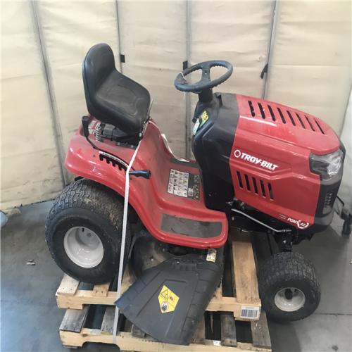 California AS-IS Troy-Bilt Pony 42 In.15.5 HP Briggs And Stratton 7-Speed Manual Driving Gas Front Engine Riding Lawn Tractor