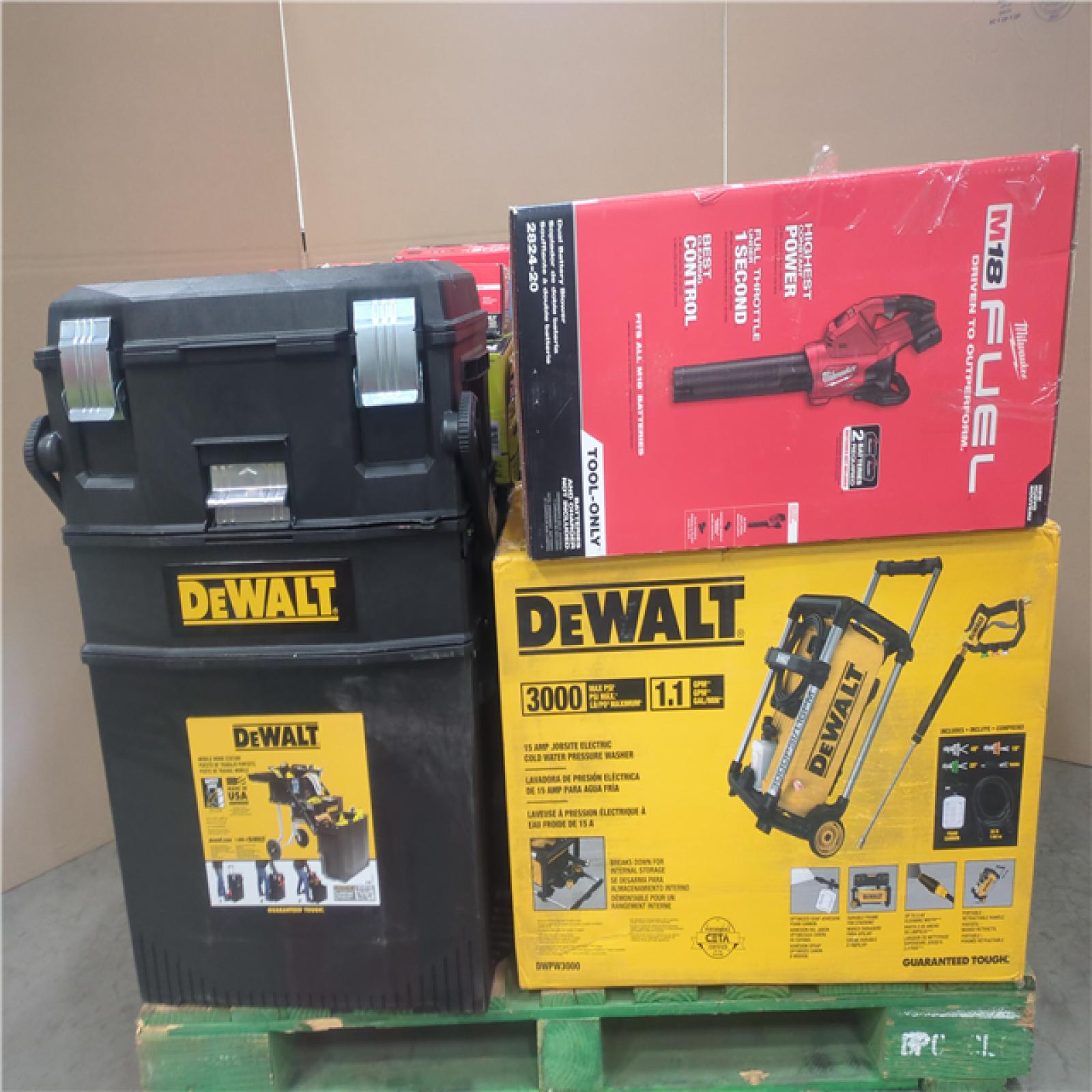 CALIFORNIA AS-IS TOOL PALLET