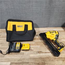 HOUSTON LOCATION - AS-IS DEWALT 20V MAX XR Lithium-Ion Cordless 2-1/2 in. 15-Gauge Finish Nailer Kit