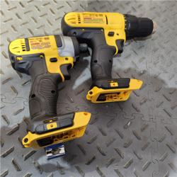 HOUSTON Location-AS-IS-DeWalt DCK240C2 20-Volt Max Drill/Driver & Impact Driver Combo Kit  1/2 in.  (2) Batteries APPEARS IN NEW! Condition