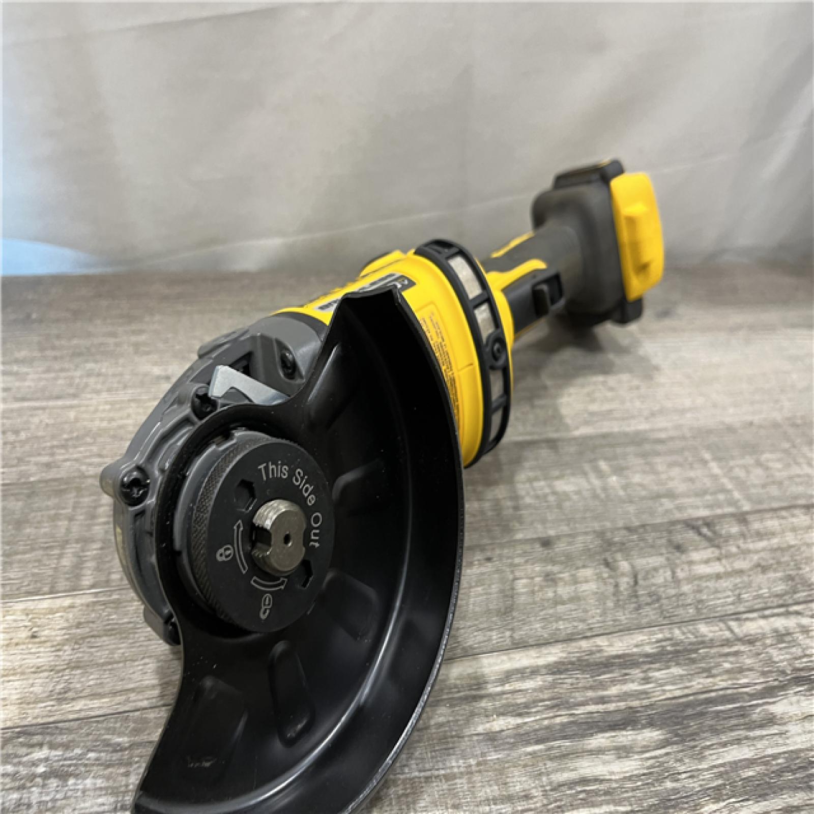 AS-IS DEWALT FLEXVOLT 60V MAX Cordless Brushless 4.5 in. to 6 in. Small Angle Grinder with Kickback Brake (Tool Only)