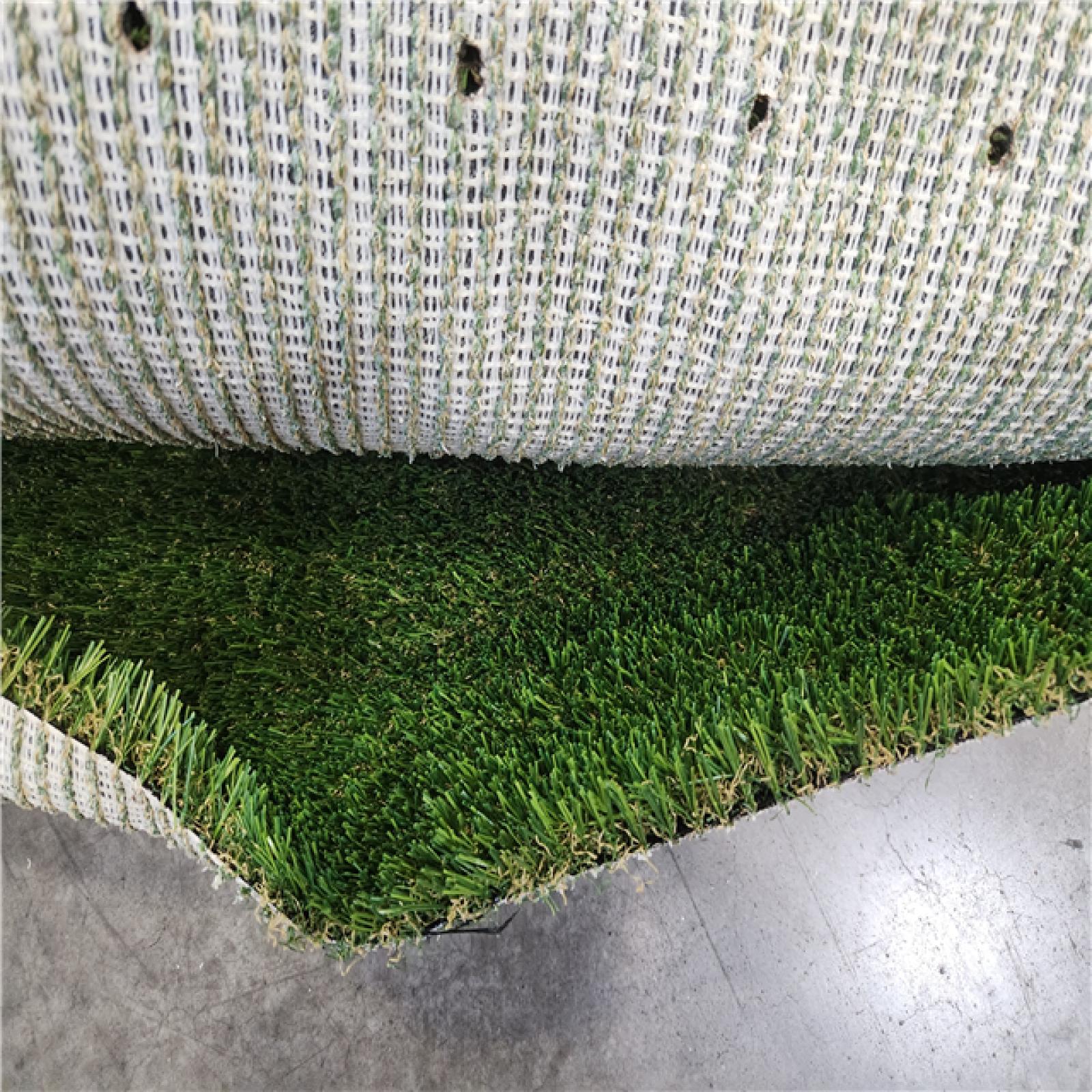 Phoenix Mixed ARTIFICIAL GRASS 15 ft. Wide x Cut to Length Green Artificial Grass Carpet (2-Rolls)