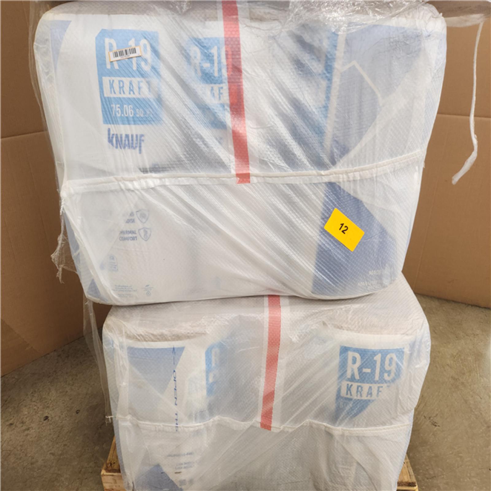 Phoenix AS-IS Mixed Kraft Faceless Insulation Pallet (21-Bags)