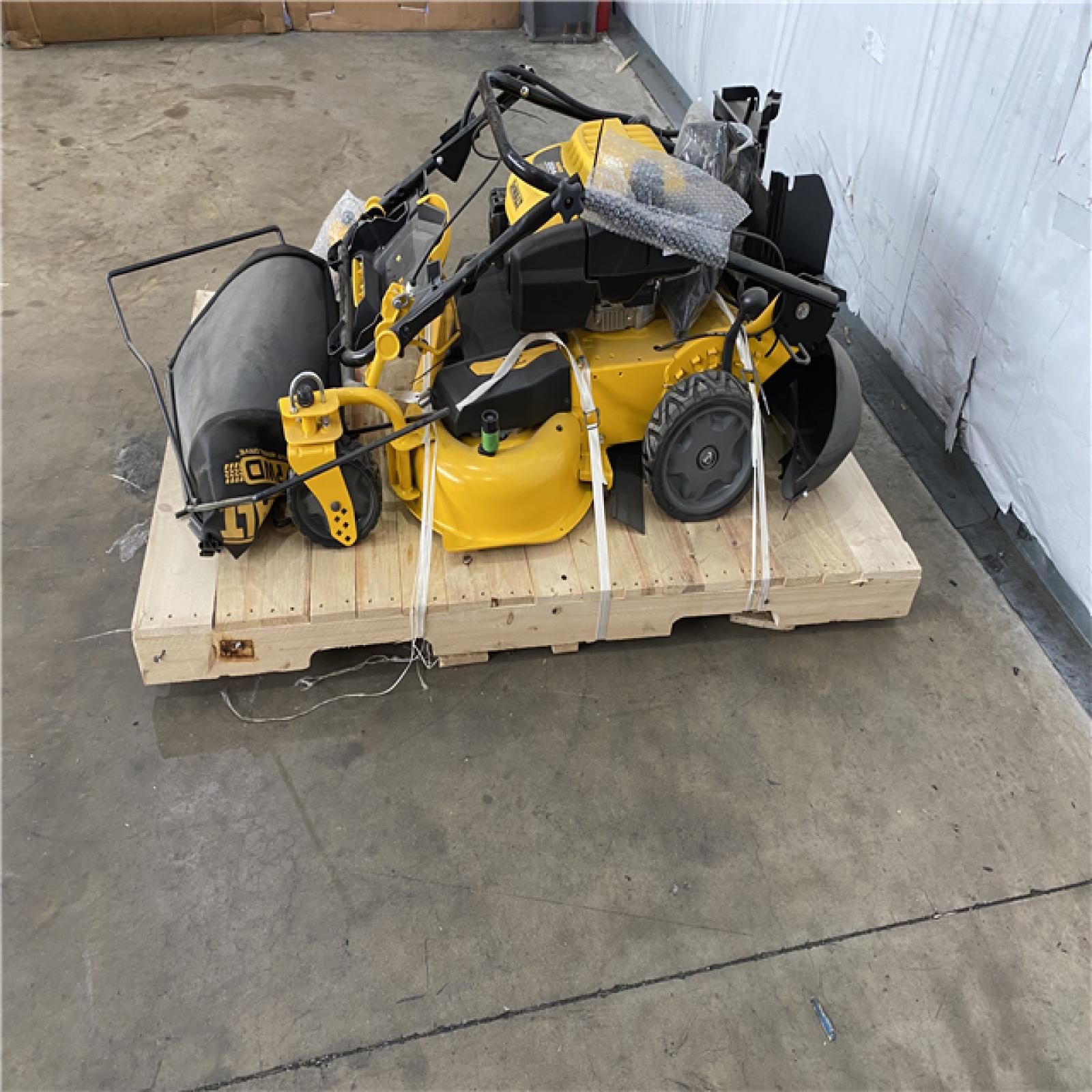 Houston Location AS IS - DEWALT 28 Lawnmower