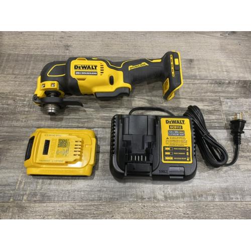 AS-IS DEWALT ATOMIC 20V MAX Cordless Brushless Oscillating Multi Tool Kit