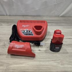 AS-IS Milwaukee Black Large M12 Heated Axis Vest Kit