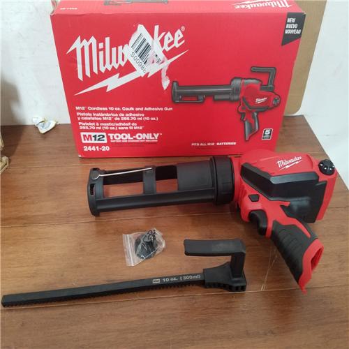 California NEW Milwaukee M12 Cordless 10 oz. Caulk & Adhesive Gun