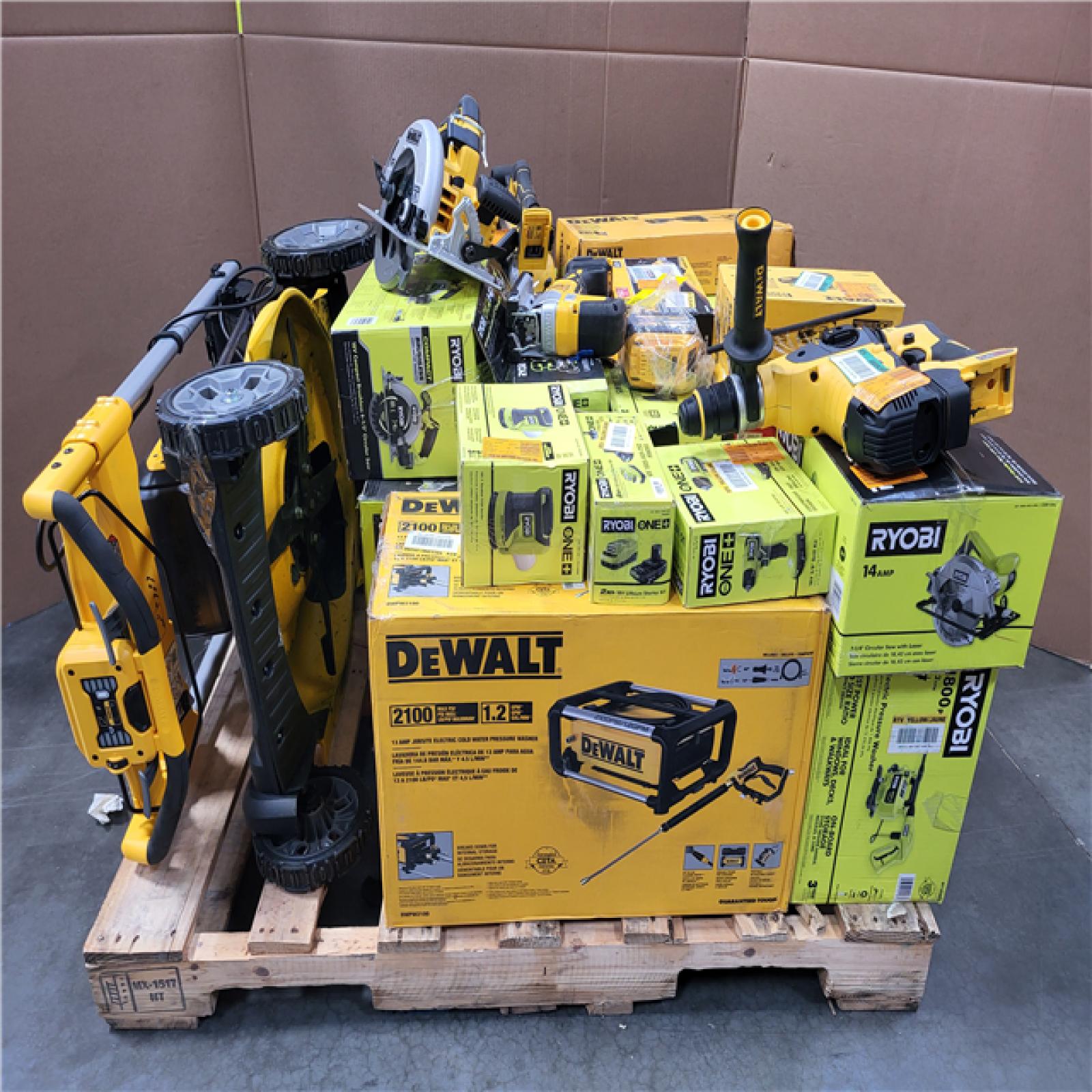 CALIFORNIA AS-IS TOOL PALLET