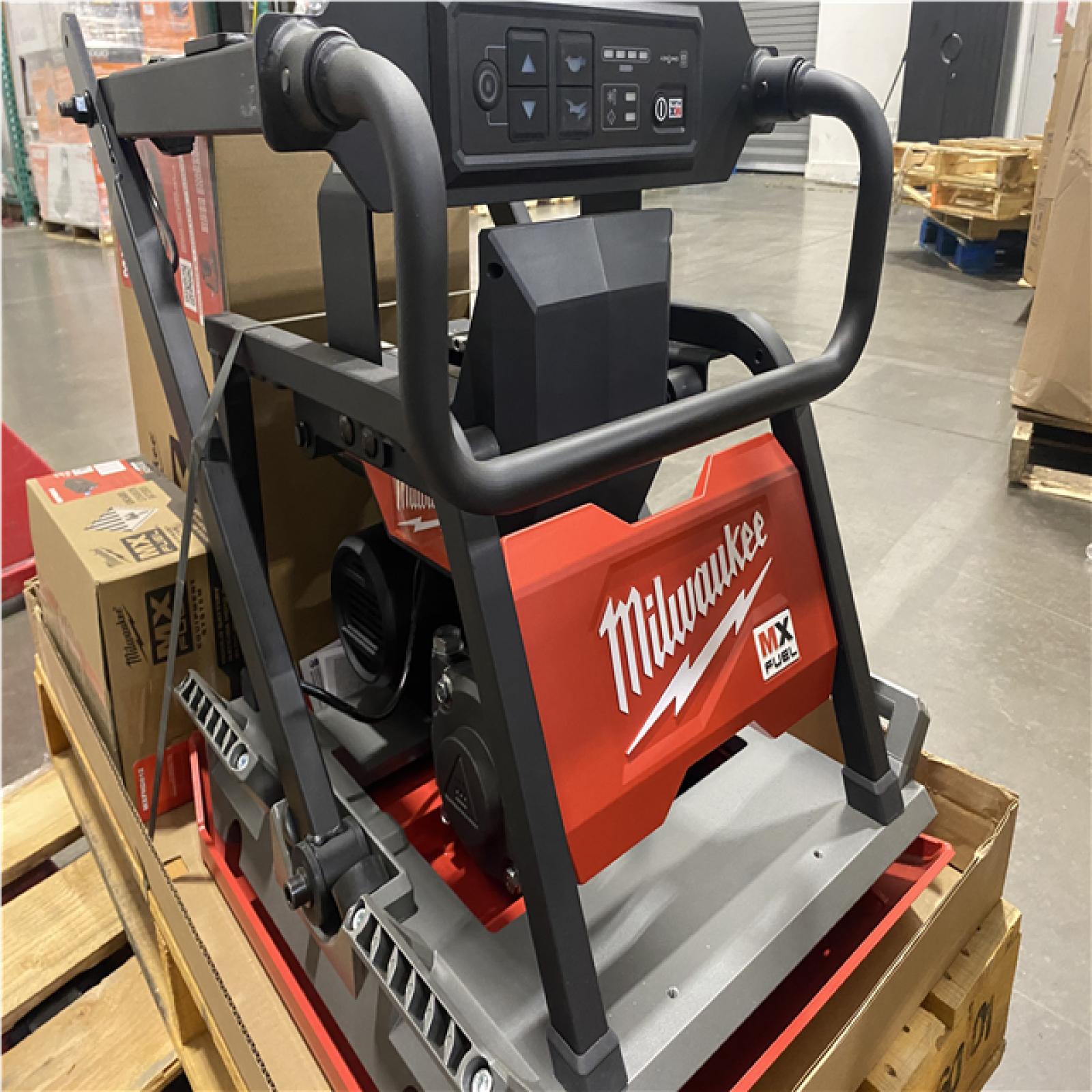 Dallas Location - As-Is Milwaukee MX FUEL Plate Compactor Kit MXF220-2HD (Like New Condition)