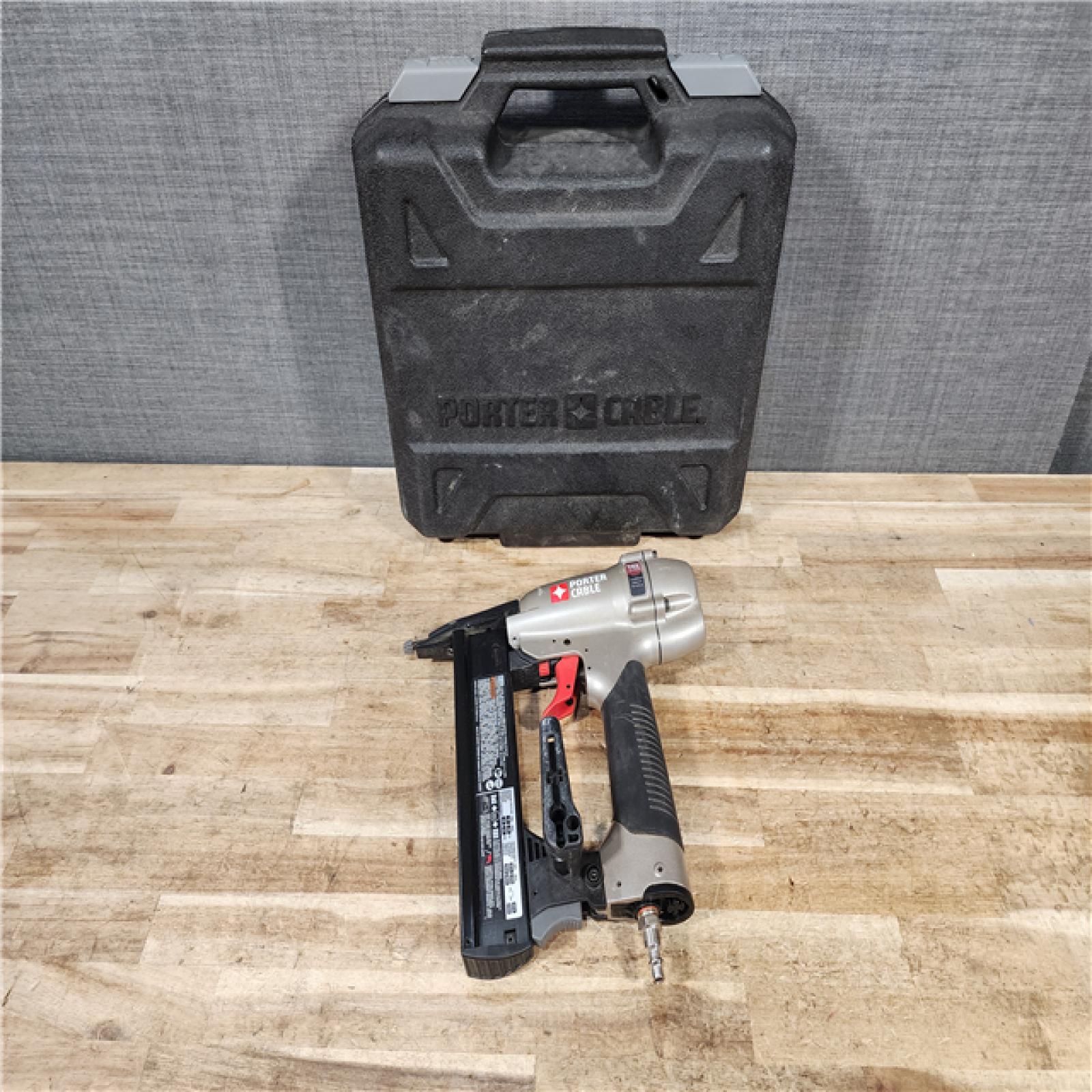 HOUSTON LOCATION - AS - IS Porter Cable NS150C - 18 Gauge 1/2  to 1-1/2  Narrow Crown Air Stapler (TOOL ONLY)