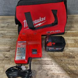 HOUSTON LOCATION - AS-IS Milwaukee M18 1/2 in. Cordless Brushless High Torque Impact Wrench Kit (Battery & Charger)