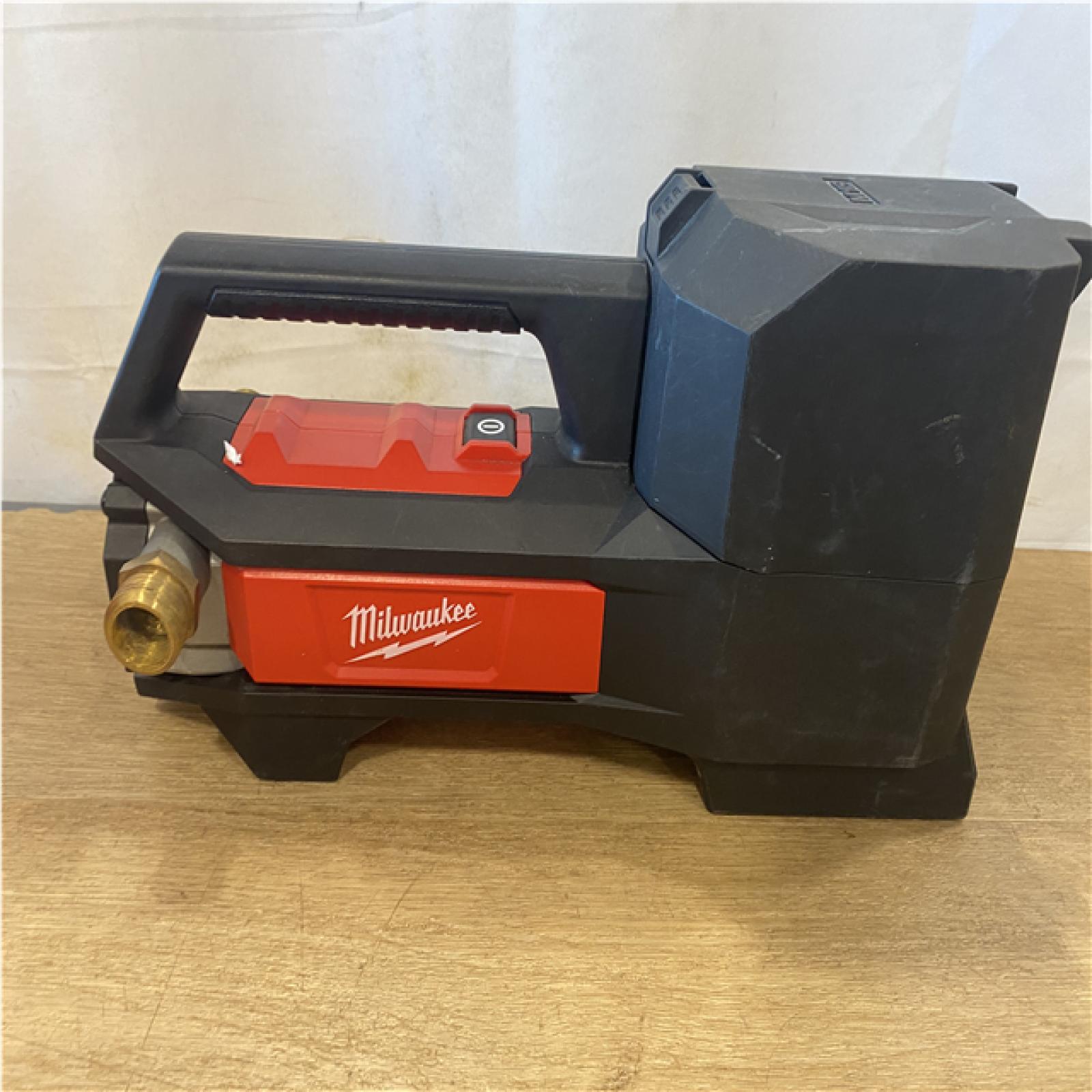 AS-IS Milwaukee 18-Volt 1/4 HP Lithium-Ion Cordless Transfer Pump (Tool Only)