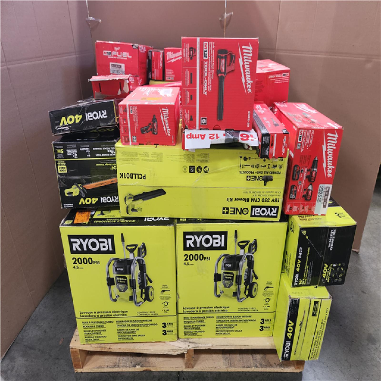 CALIFORNIA AS-IS TOOL PALLET