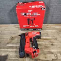 HOUSTON LOCATION - AS-IS (APPEARS LIKE NEW) Milwaukee M18 Fuel 18V Brushless 18-Gauge Brad Nailer 2746-20 (Bare Tool)