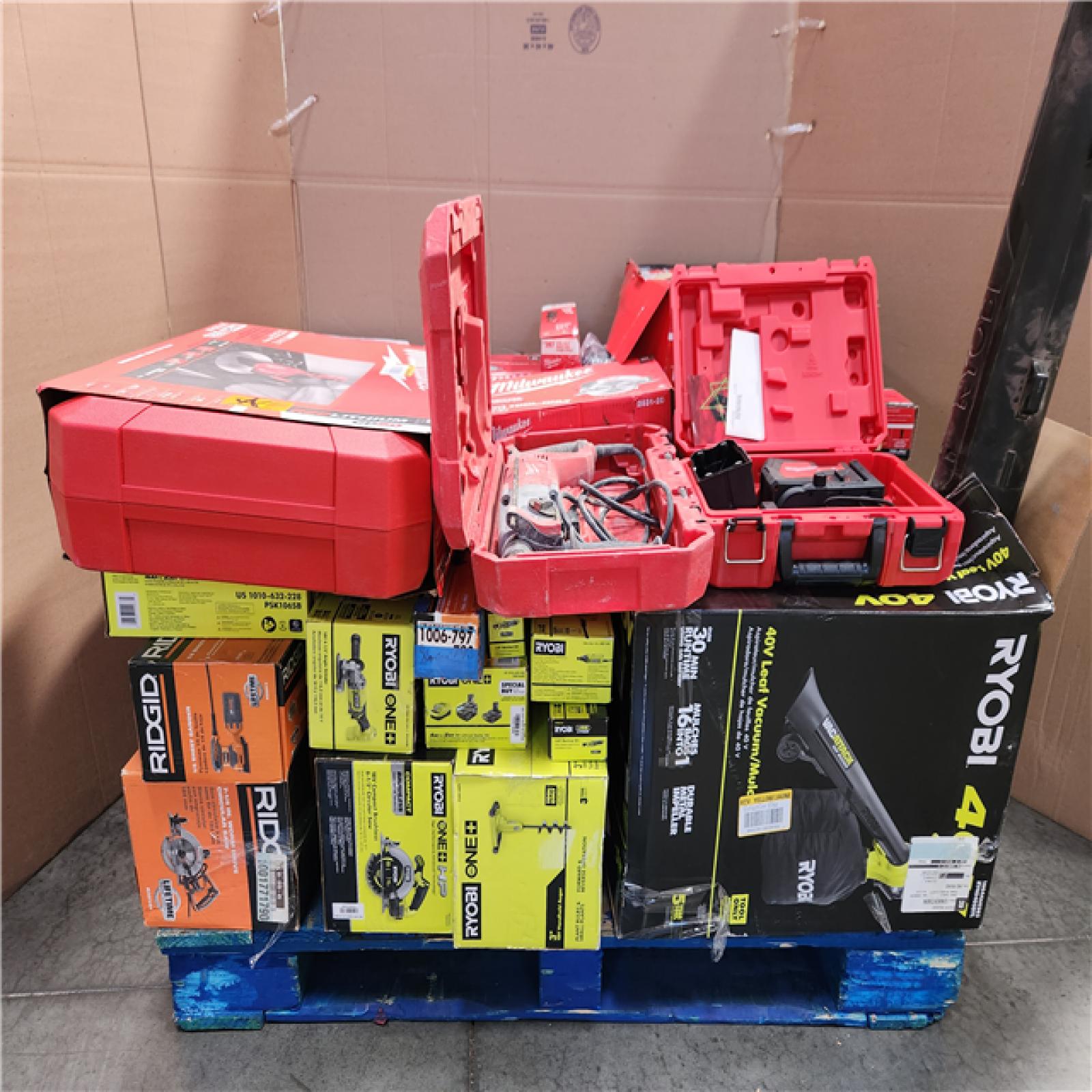 CALIFORNIA AS-IS TOOL PALLET