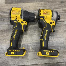 AS-IS DEWALT ATOMIC 20-Volt MAX Lithium-Ion Cordless Combo Kit
