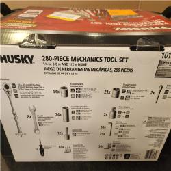 Phoenix NEW Husky 280-Piece SAE/Metric Mechanics Tool Set with Tool Box (SEALED)