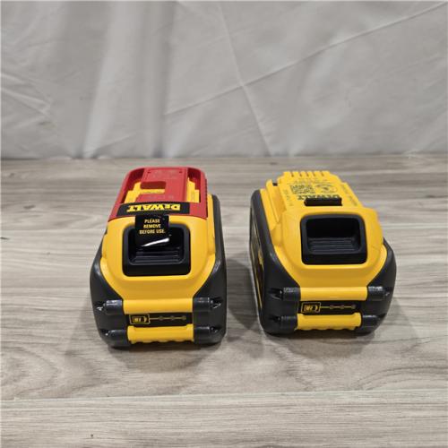 AS-IS DEWALT FLEXVOLT 20-Volt/60-Volt MAX 6.0Ah Battery Pack (2-Pack)