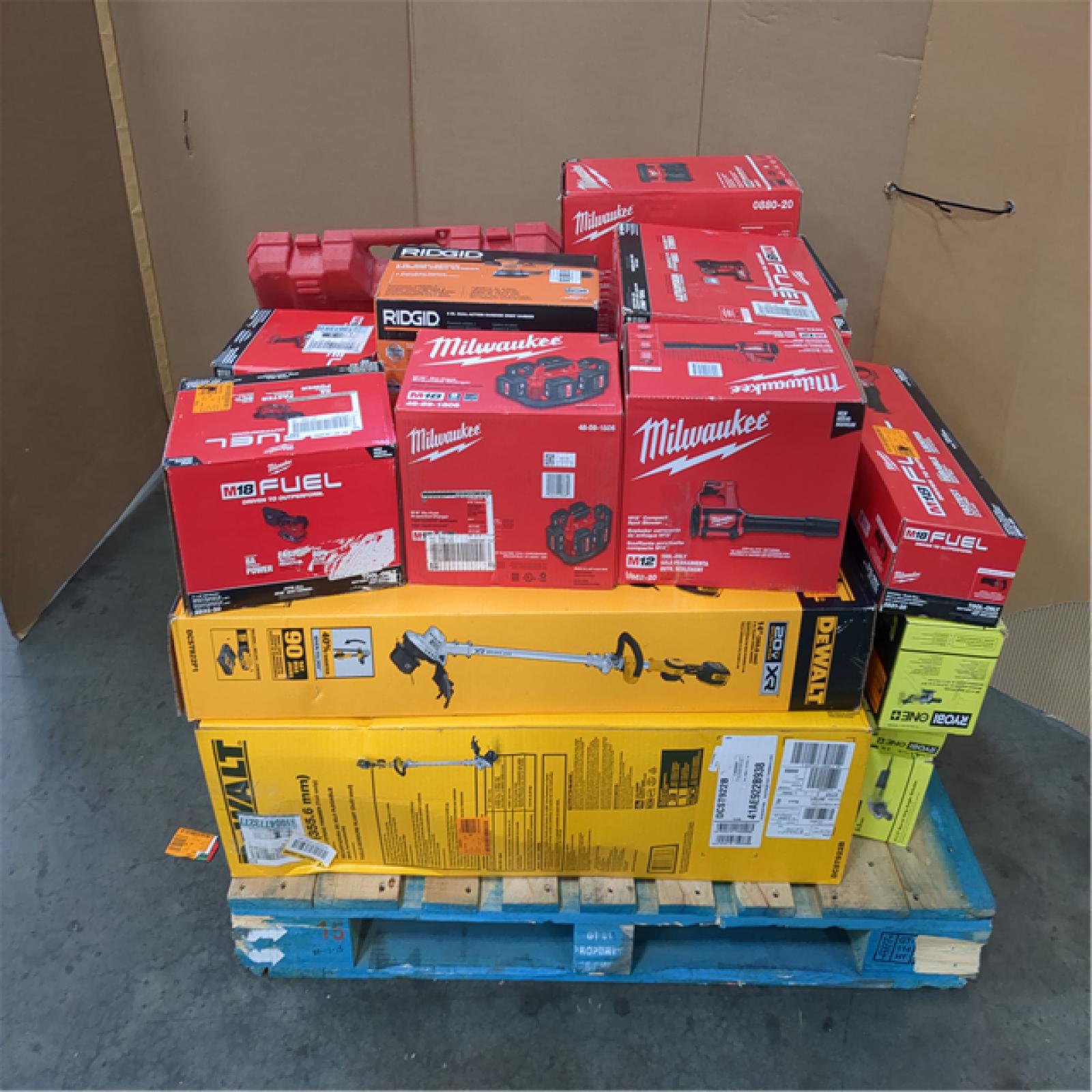 CALIFORNIA AS-IS TOOL PALLET