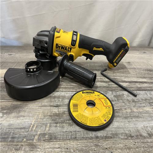 AS-IS DEWALT FLEXVOLT 60V MAX Cordless Brushless 4.5 in. to 6 in. Small Angle Grinder with Kickback Brake (Tool Only)